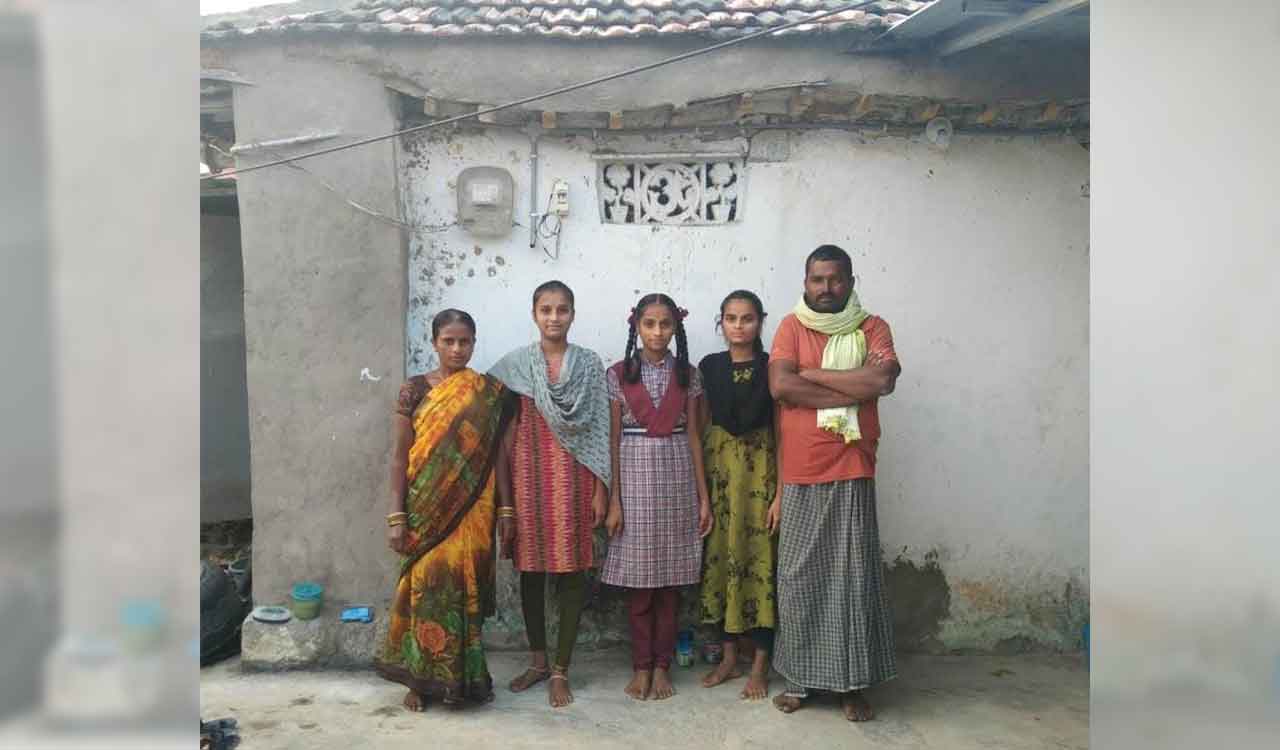 Siddipet girl, HORTICET 3rd ranker, waits for help to continue studies