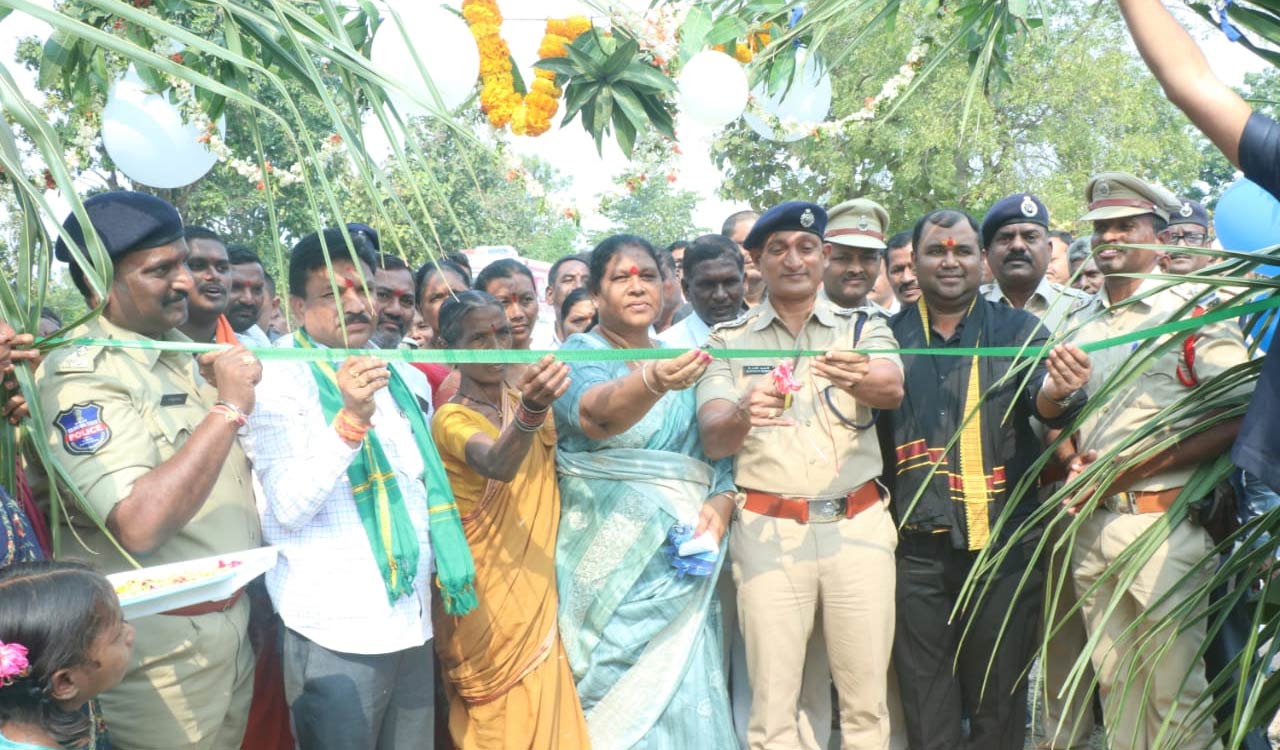 Telangana: Asifabad police lay road for remote Gundala village