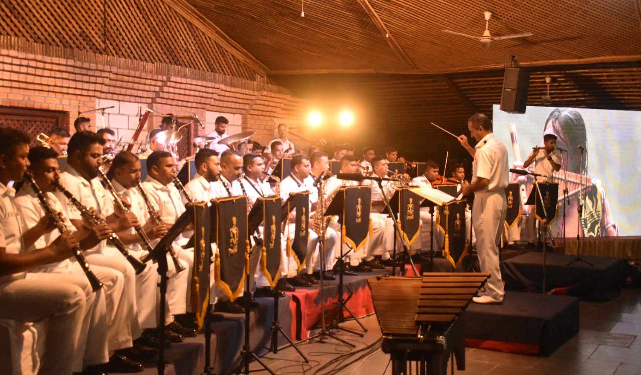 Hyderabad: Indian Navy Band concert held at Shilparamam