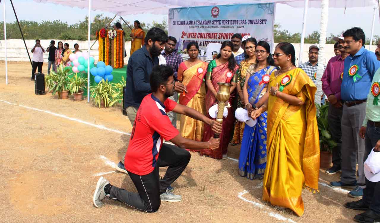 Horticultural University holds sports and cultural meet in Hyderabad