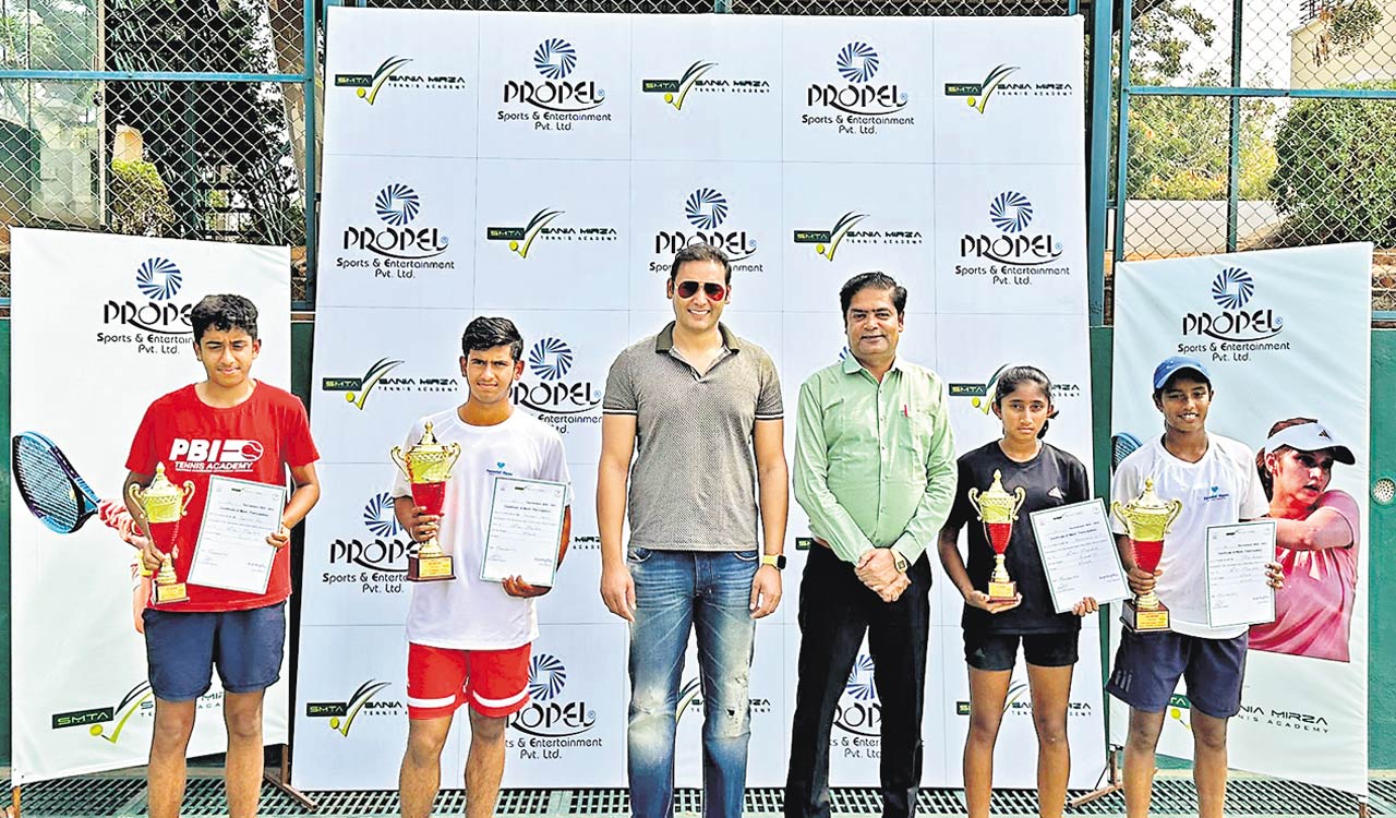 Double delight for Diya at AITA Tennis Tournament