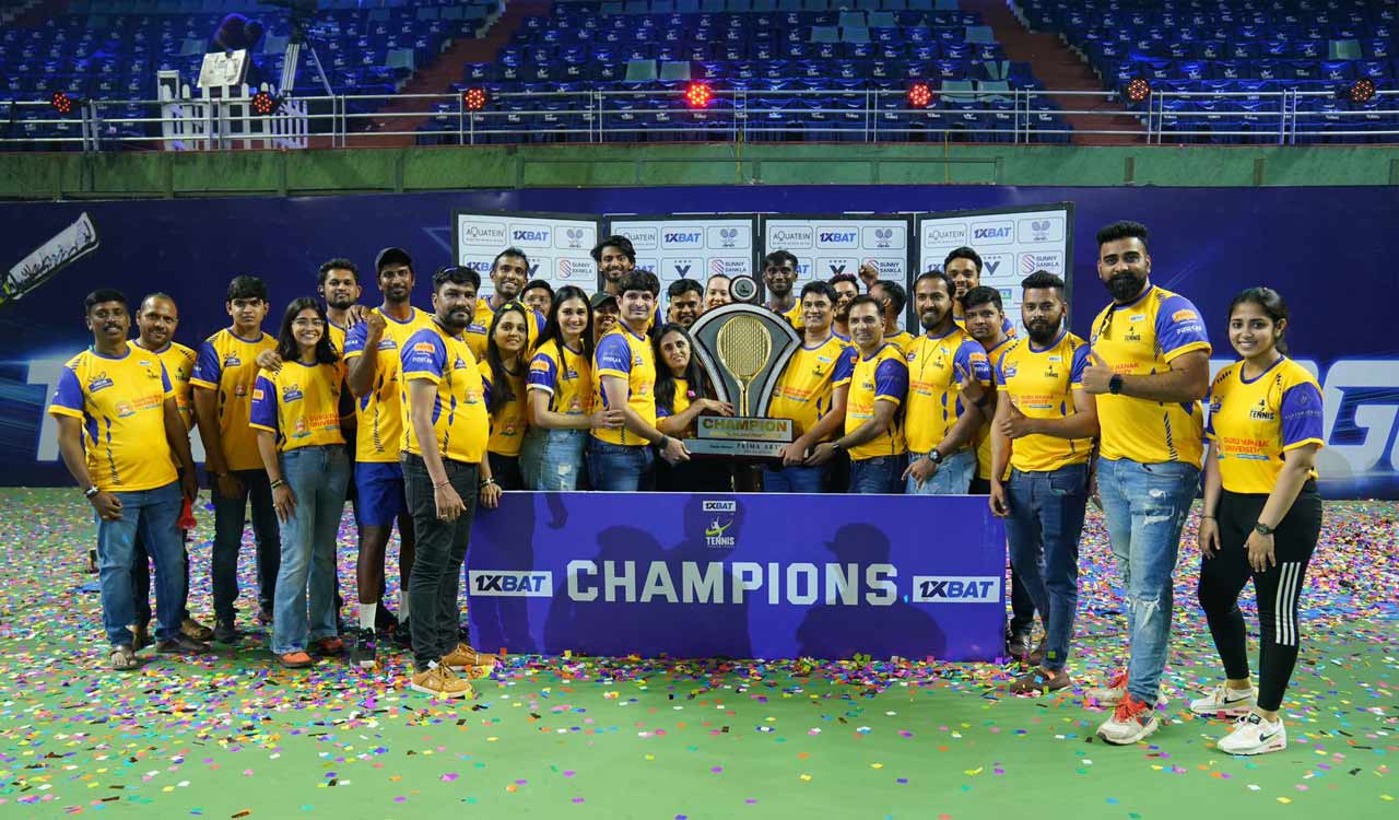 Finecab Hyderabad retain Tennis Premier League title