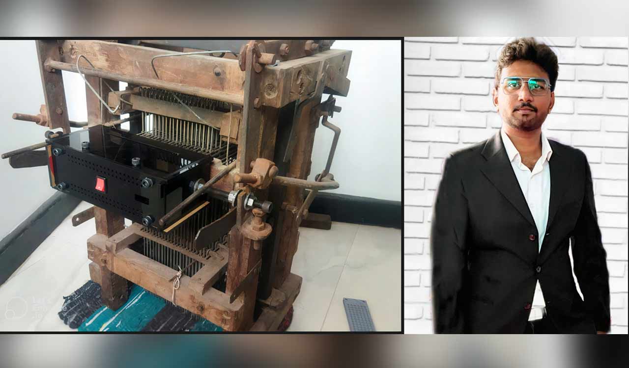 This Indian student creates digital loom to help revive handloom sector