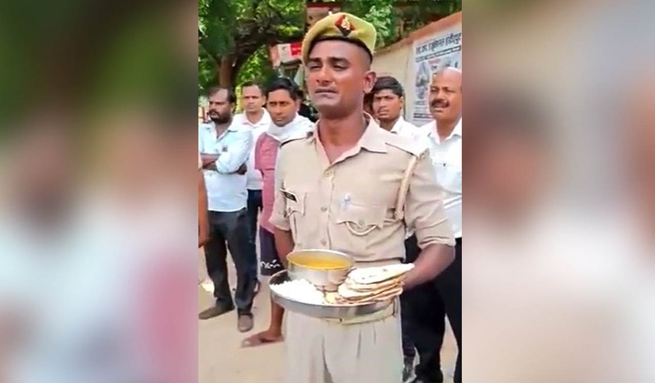 UP cop who complained about mess food goes to HC against his transfer