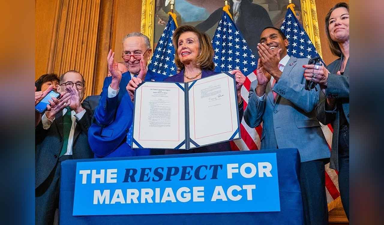 US Congress passes bill on same-sex marriage