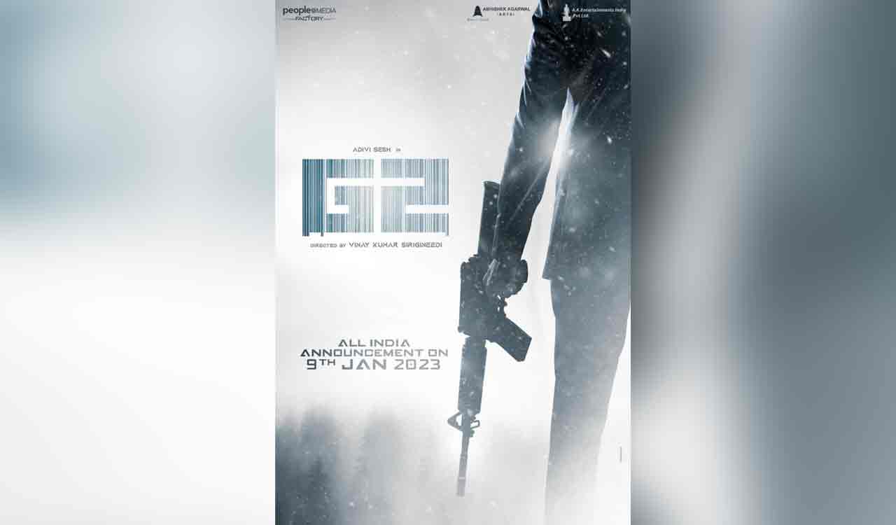 Adivi Sesh’s pan-India movie ‘G2’ to be launched on January 9 
