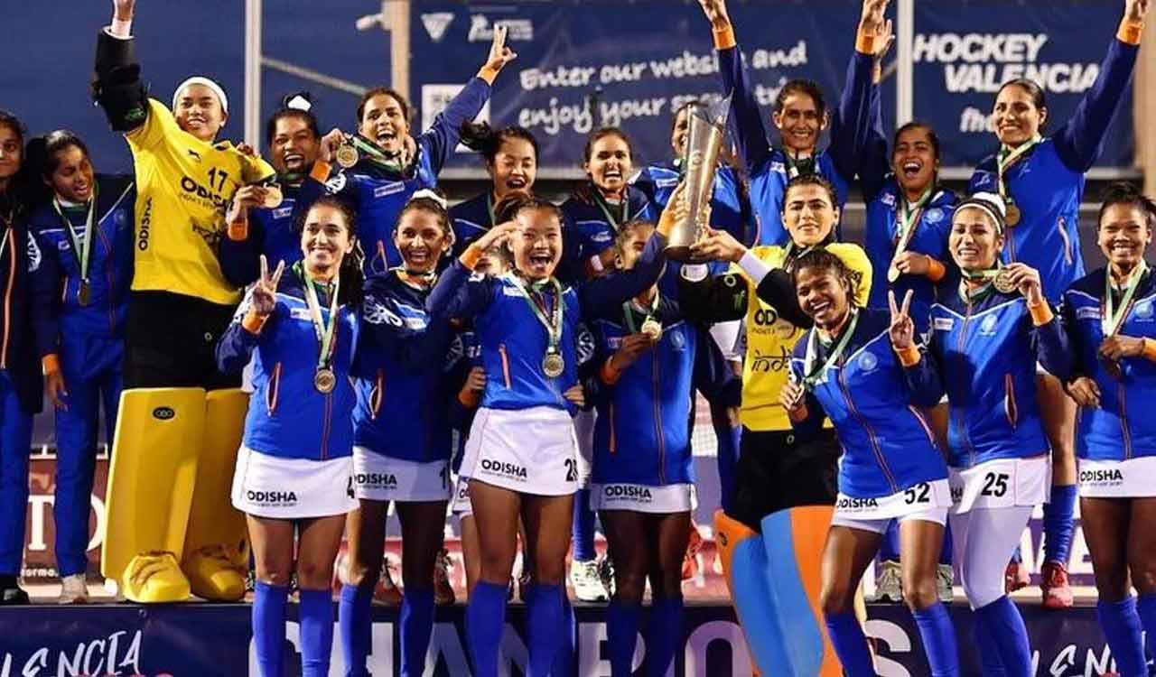 Women’s FIH Nations Cup: India beats Spain in final to gain promotion to Pro League 2023-24