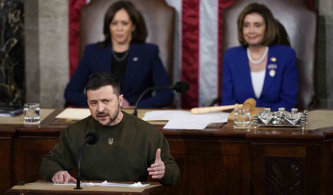 Zelenskyy Thanks ‘every American,’ Sees ‘turning Point’-Telangana Today