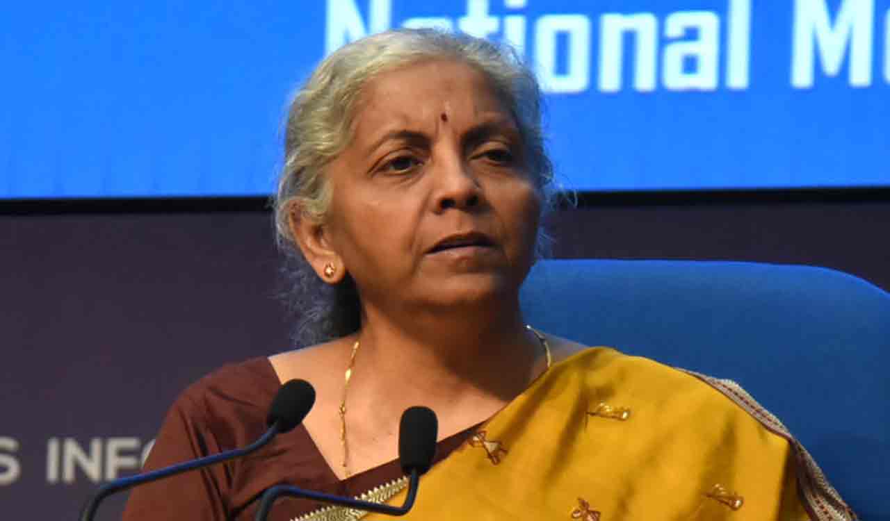 Finance Minister Nirmala Sitharaman admitted to AIIMS-Telangana Today