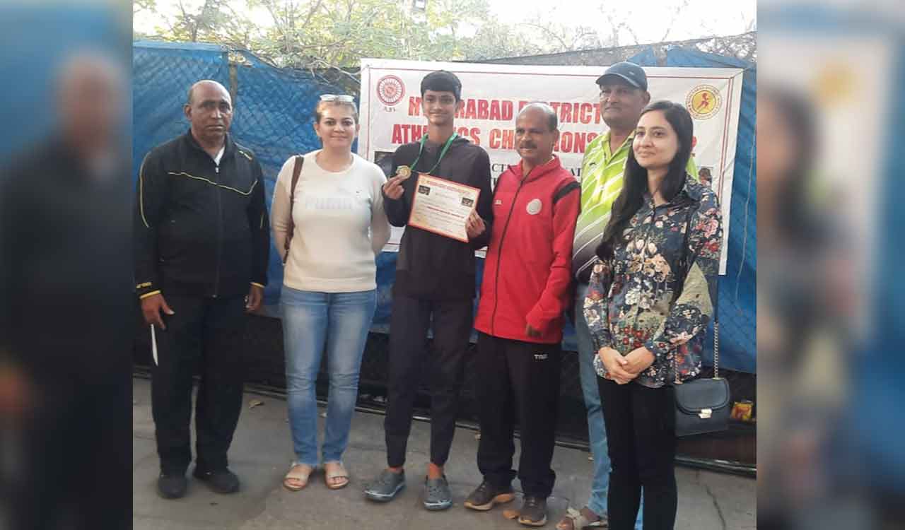 Parth bags top honours at Junior Athletics Championships