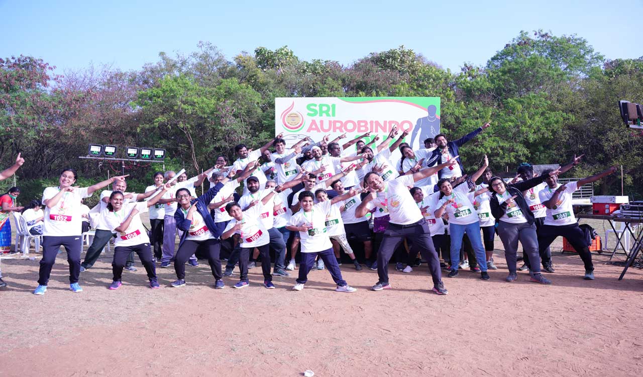 Hyderabad: 20 heart patients take part in marathon organised by Sri Aurobindo Foundation