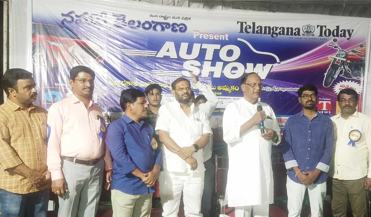 Telangana Today-Namasthe Telangana Auto Show concludes in Nalgonda