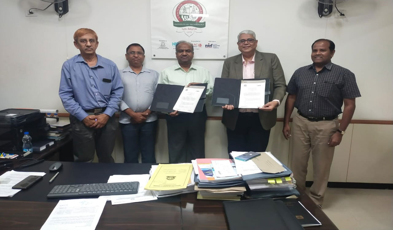 CBIT enters into MoU with Institute of Management and Foreign Studies