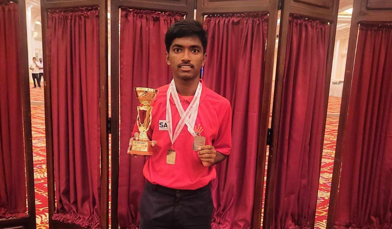 Medal in maiden international chess event is lifetime memory: Akash