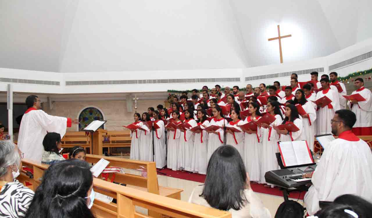 Telugu Christians in Gulf celebrate Christmas eve far away from home