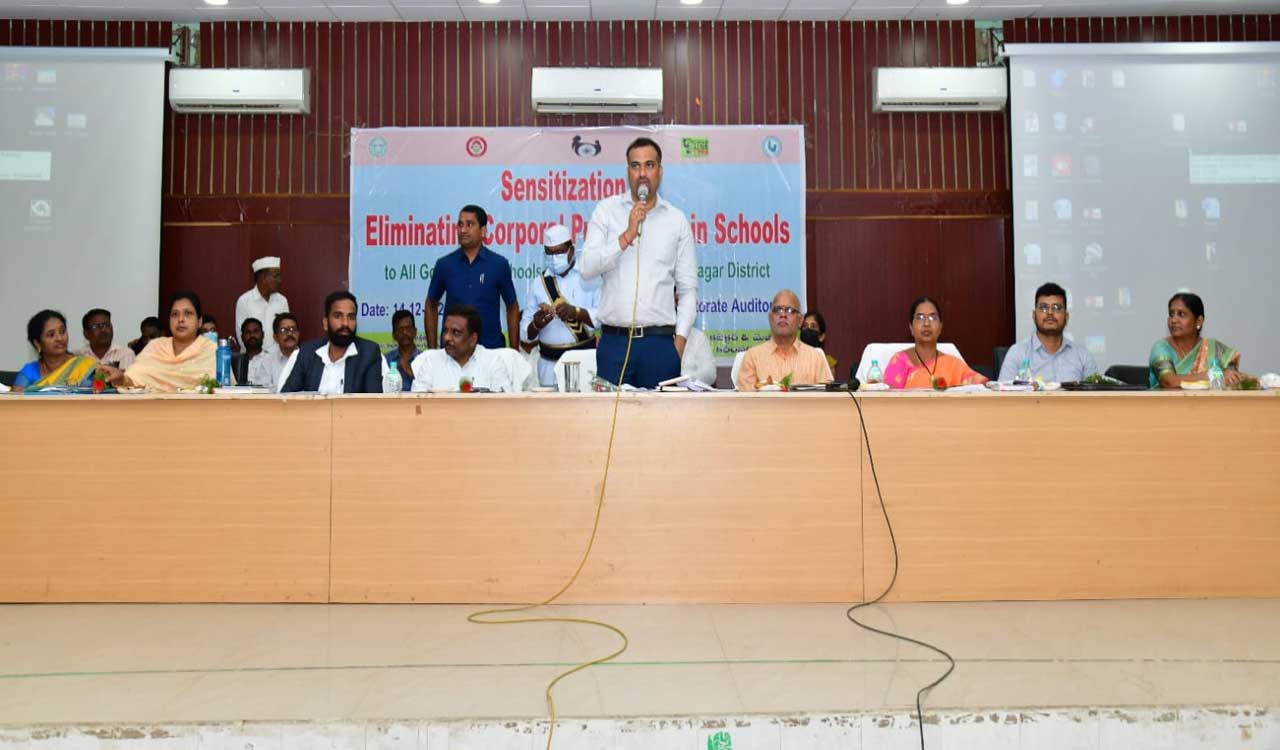 Karimnagar Collector warns of serious action if students are punished in schools