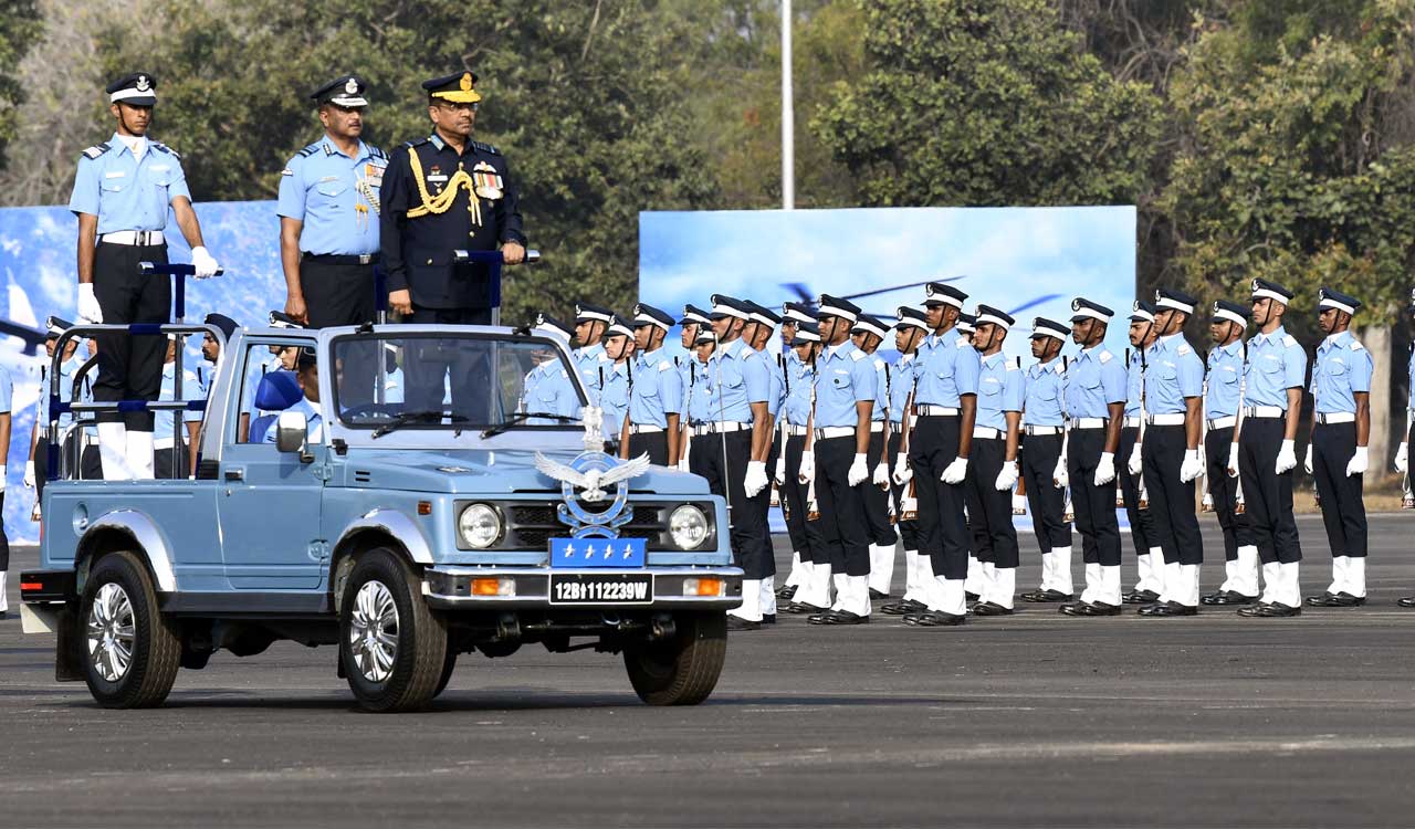 Hyderabad: Combined Graduation Parade held at Air Force Academy Dundigal