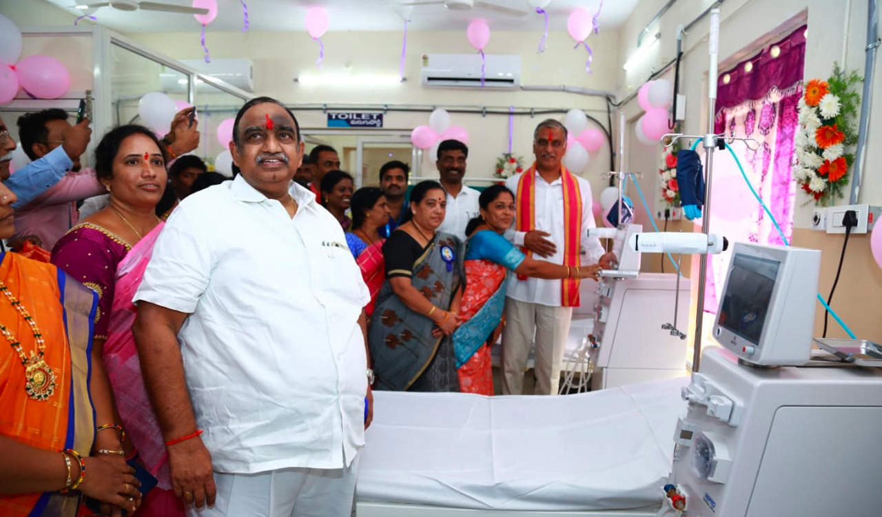Dialysis centres in Telangana increased from 3 to 102 since 2014: Harish Rao