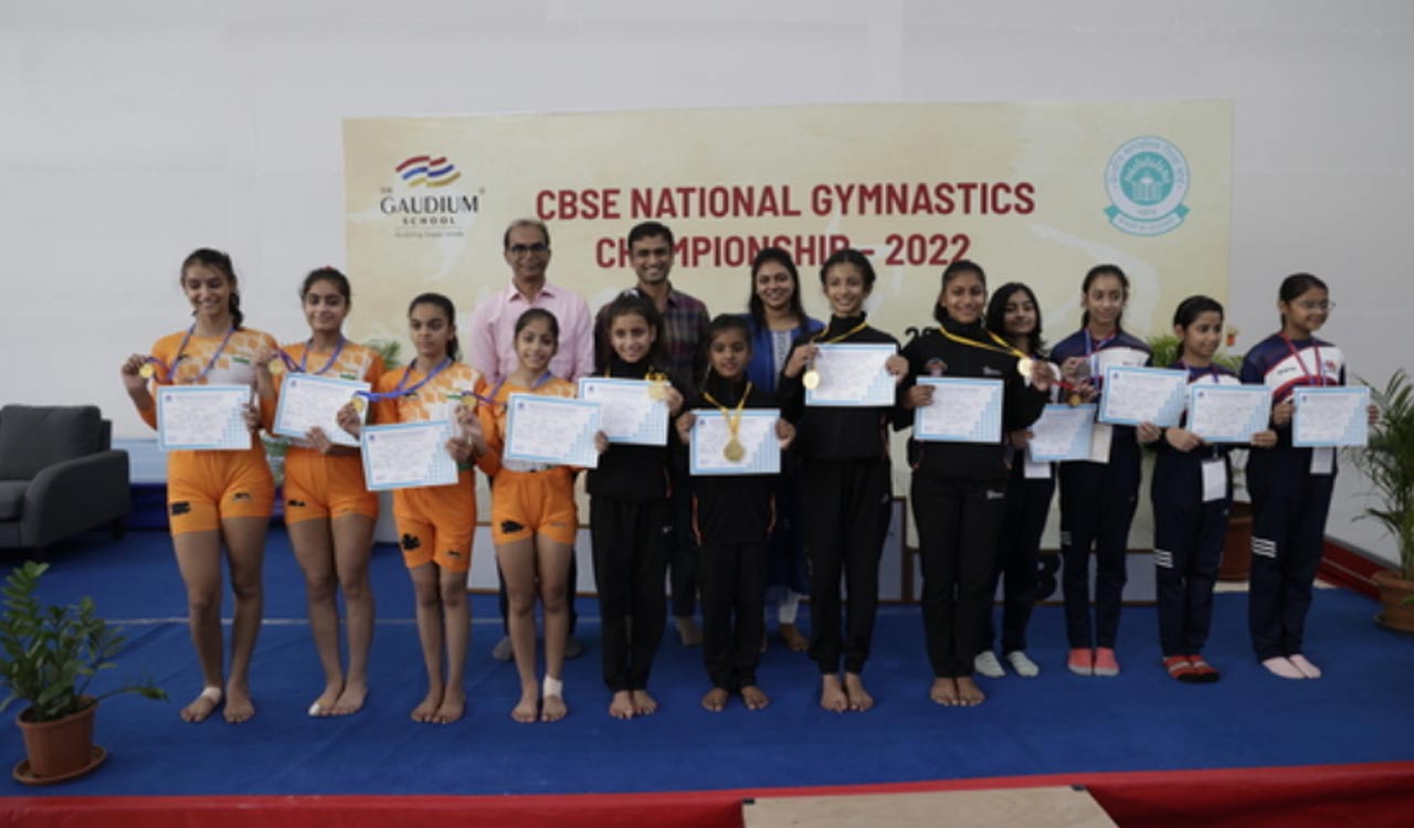 Ansari, Neeti hog limelight at National Gymnastics Championship