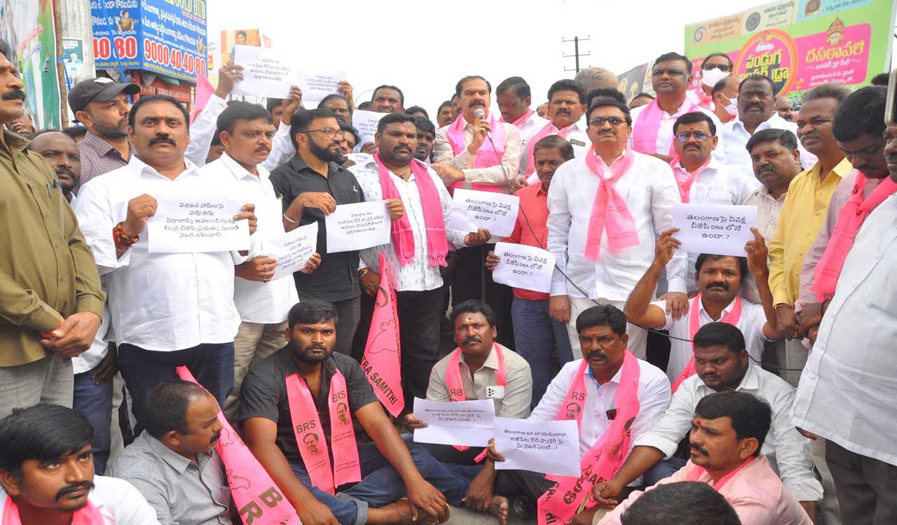 Discrimination against Telangana in BJP’s DNA, alleges MLA Vinay Bhaskar