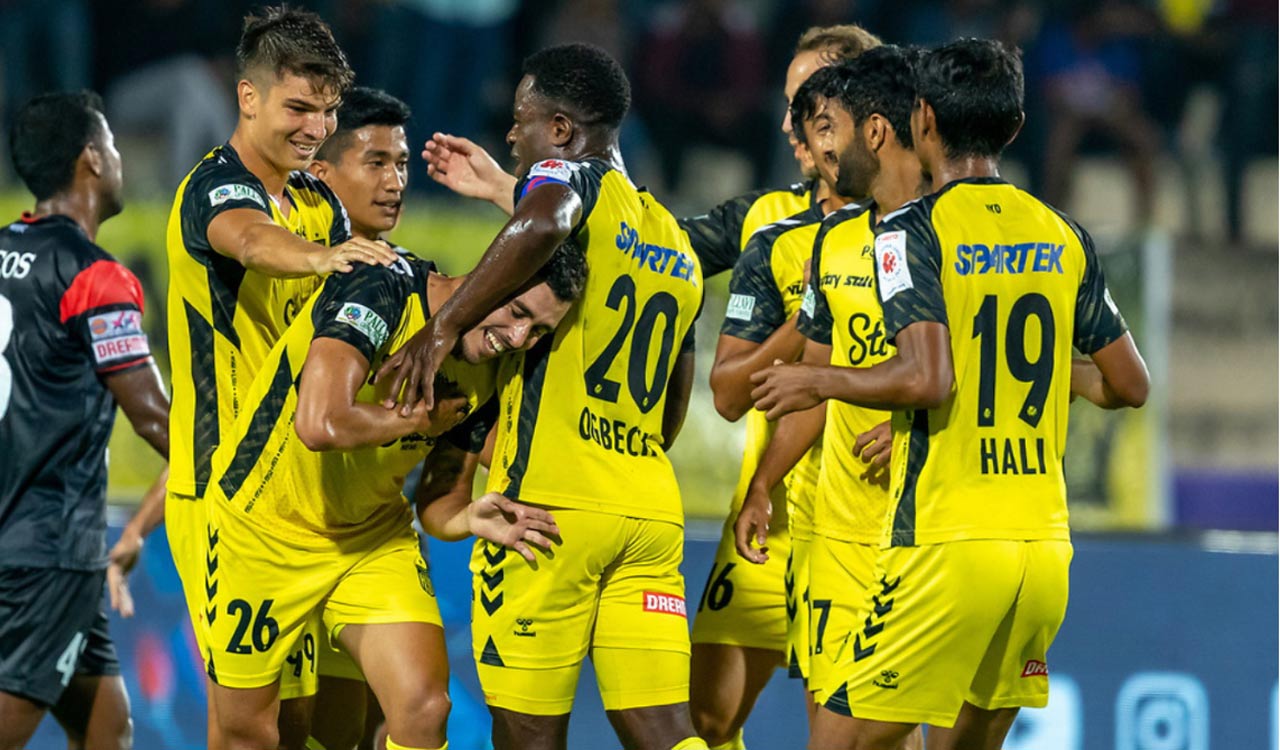 ISL: Hyderabad FC record 6-1 victory over NorthEast United FC