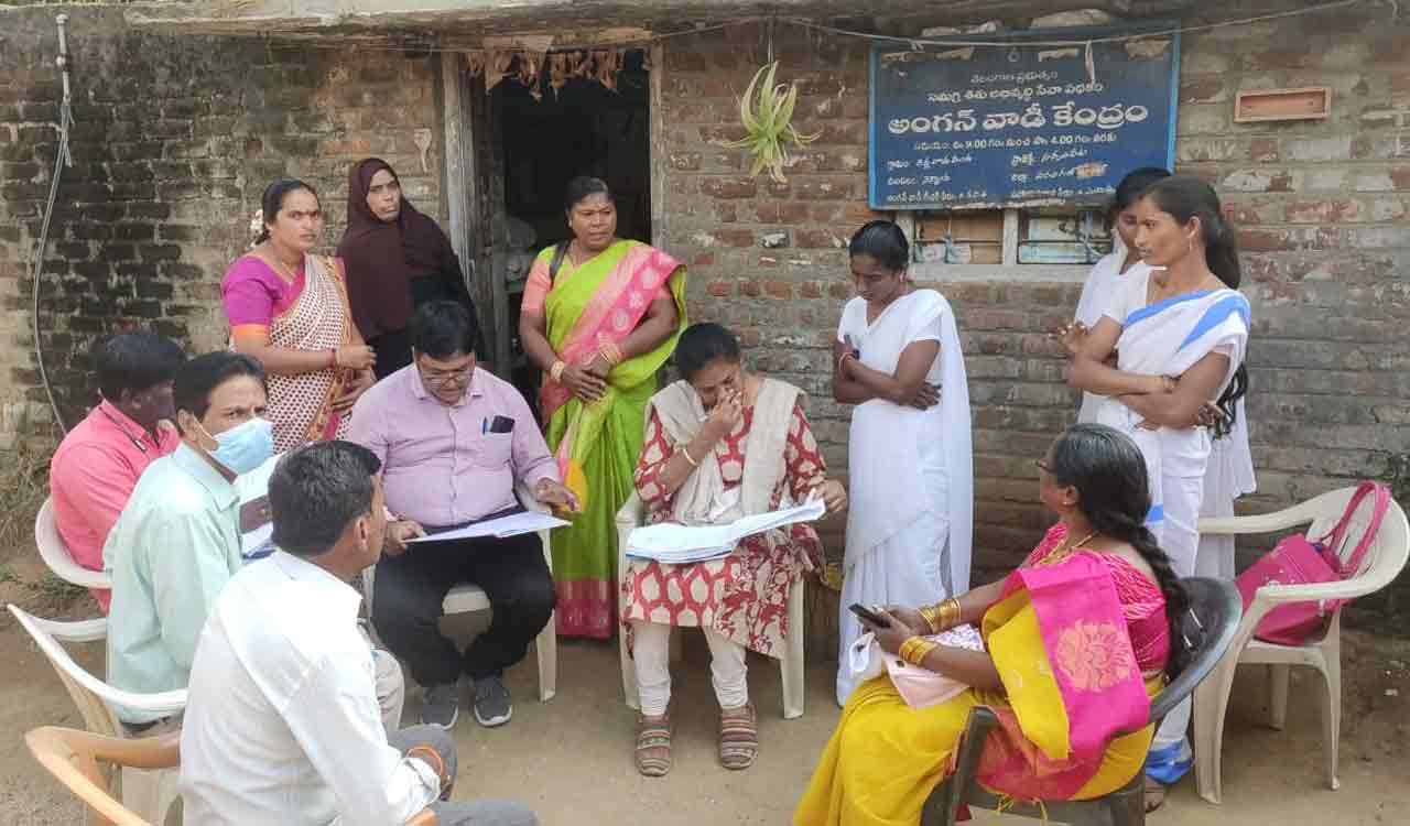 Probe into infant selling case, officials visit thanda following Warangal Collector orders