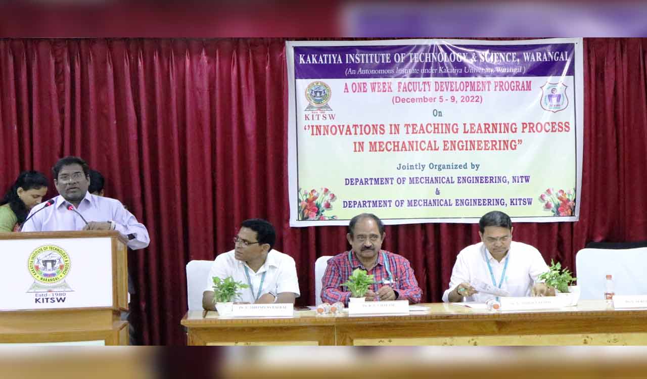 Revolutionary changes in Teaching-Learning Process in past decade: NITW Prof