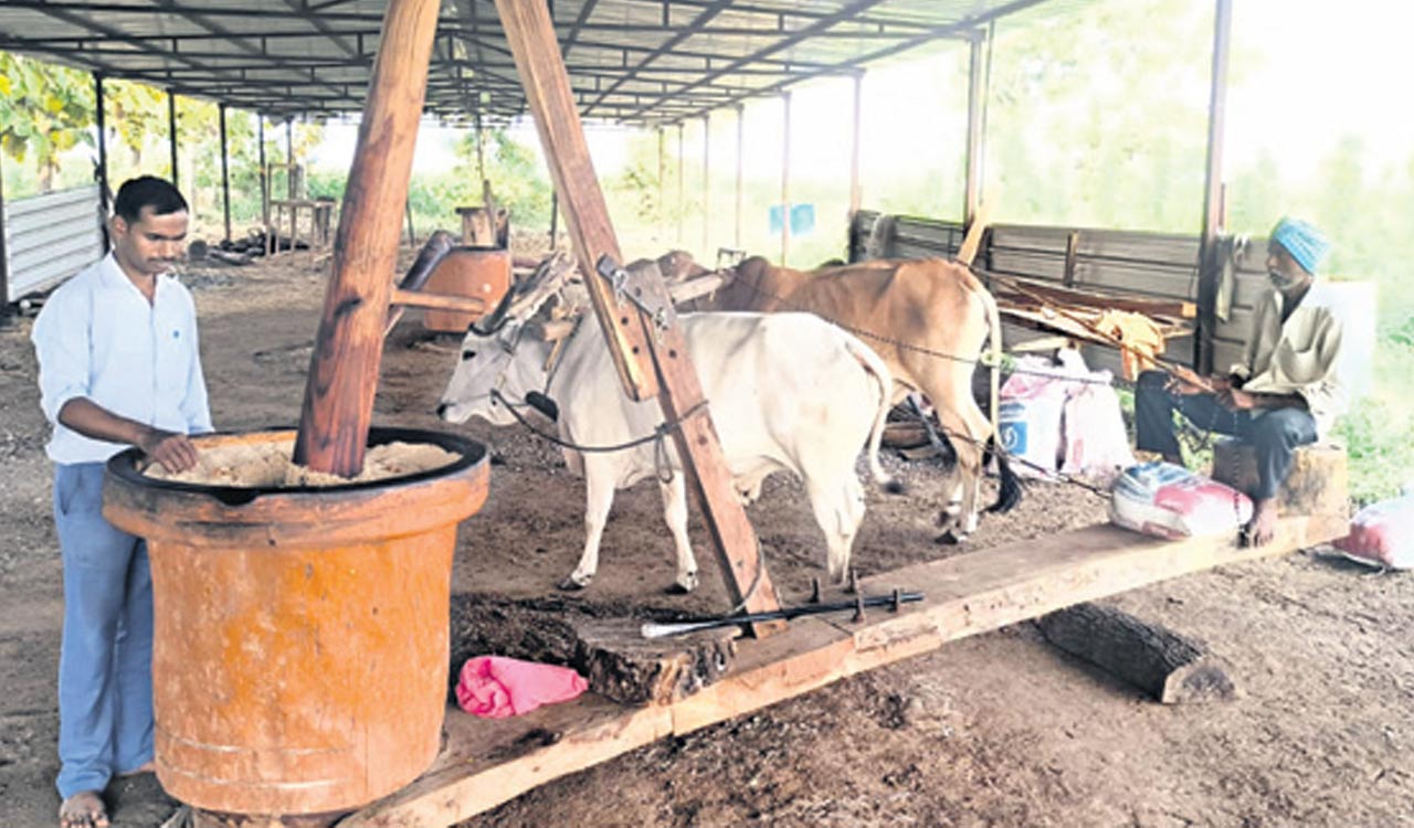 Oil is well, says this Asifabad youth