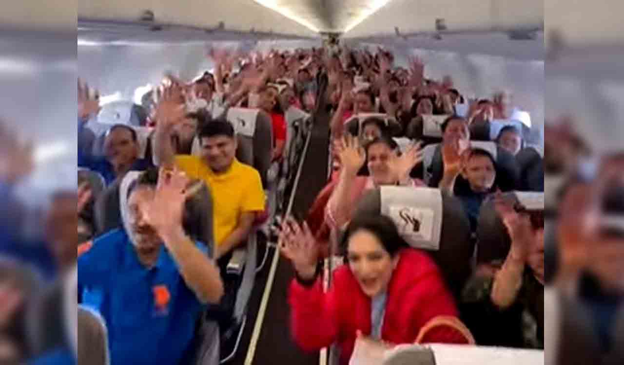 Indian family books entire plane for wedding
