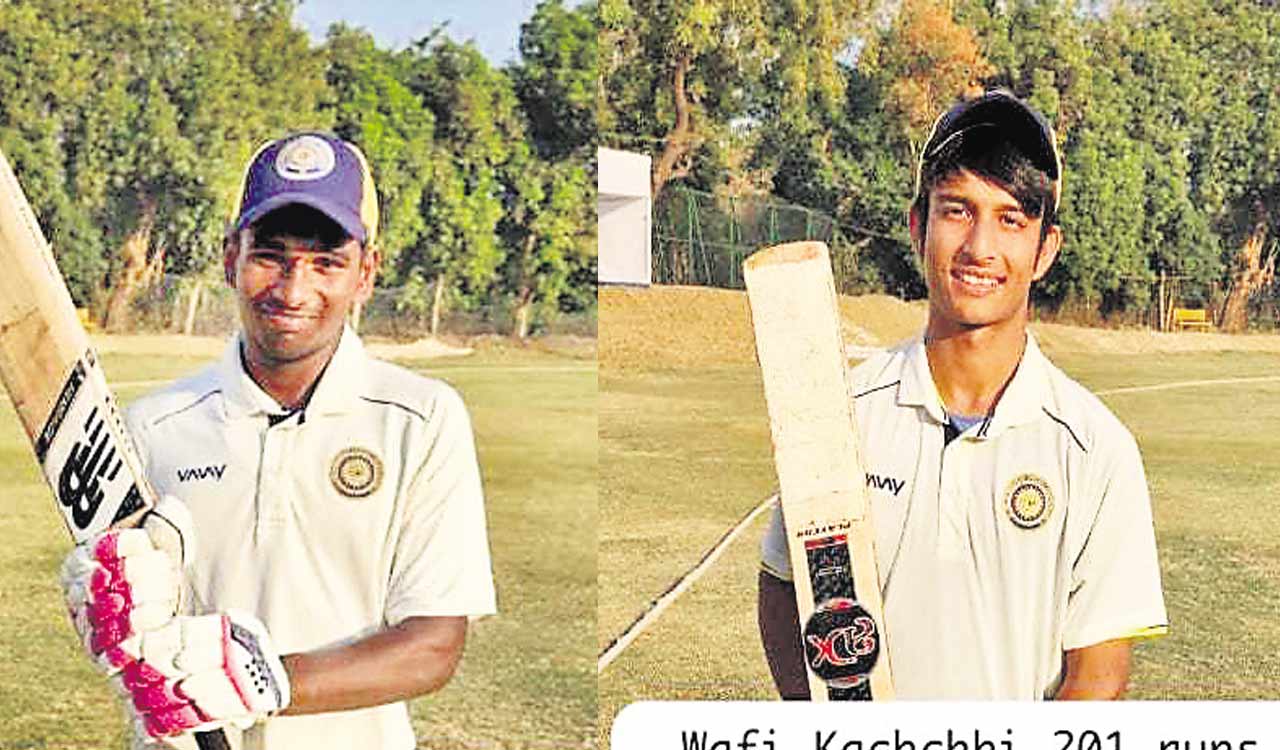 Vijay Merchant Trophy: George, Kachchhi power Hyderabad to 536/3 on Day 1