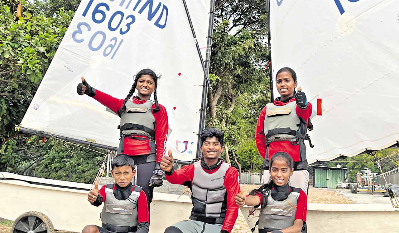 Five Telangana sailors selected into Indian team for Asian Championships