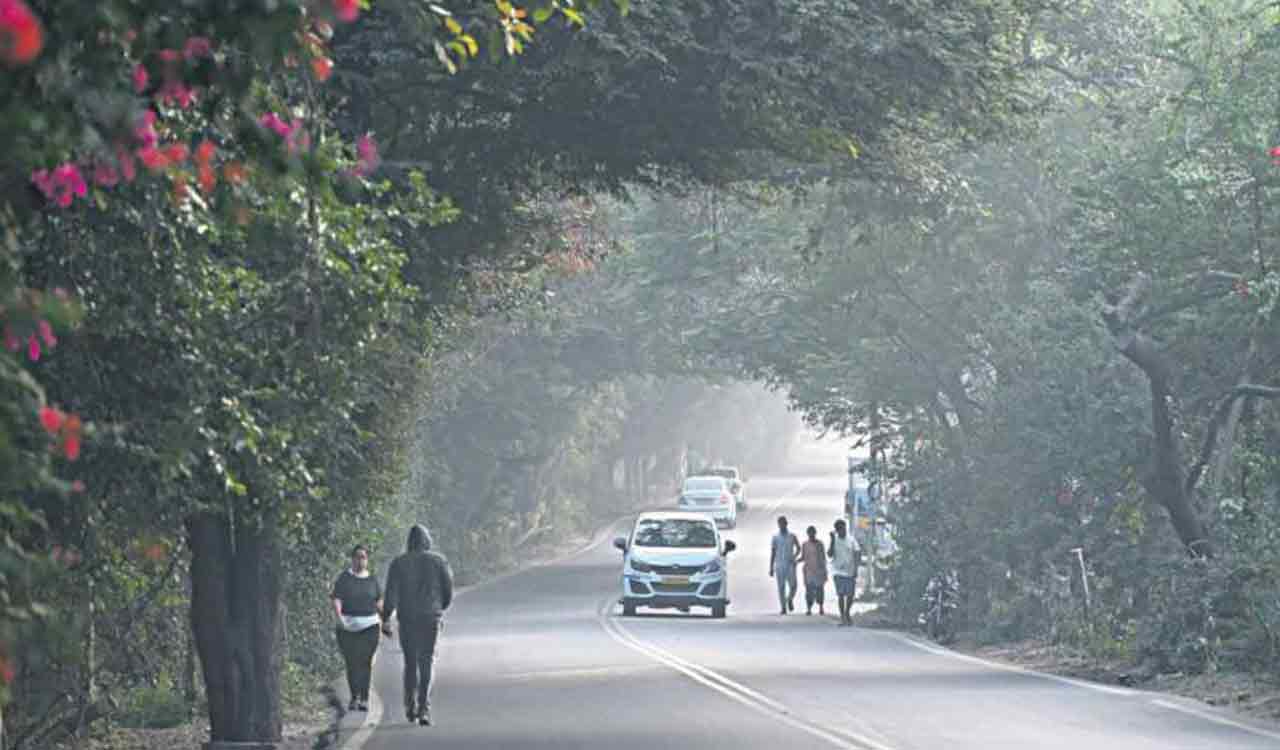 Day temperatures rise in Hyderabad after dipping at night