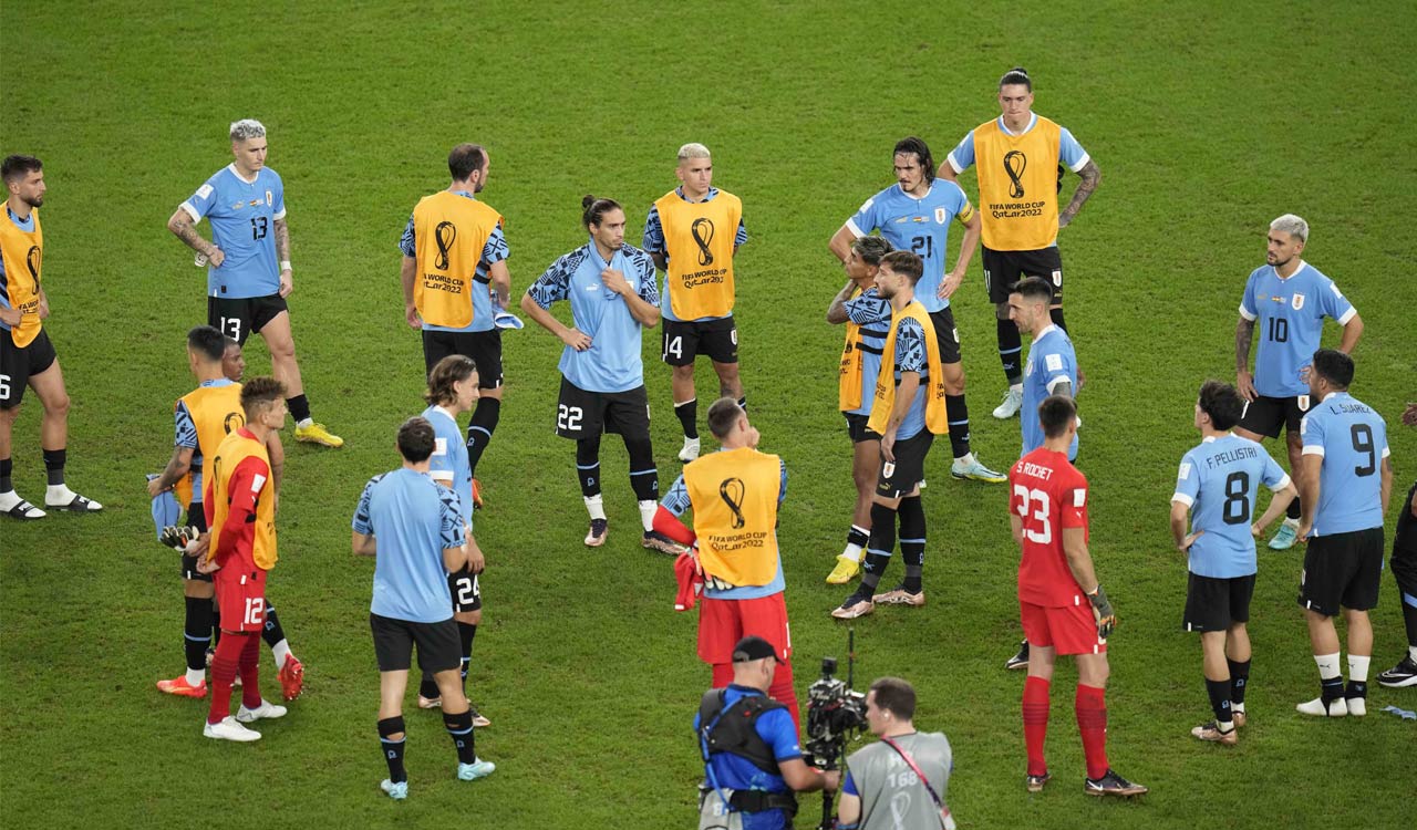 FIFA WC 2022: Uruguay eliminated despite 2-0 win over Ghana