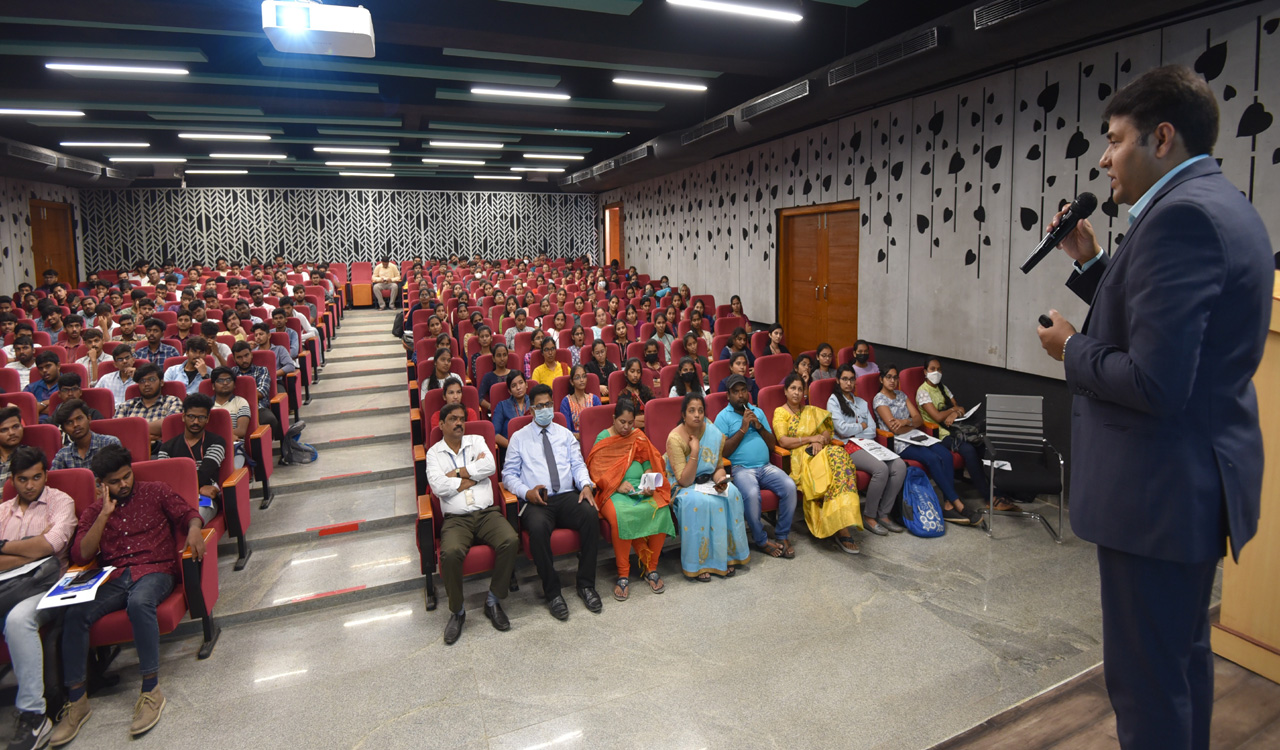 Hyderabad: Seminar on study abroad held at VJIT