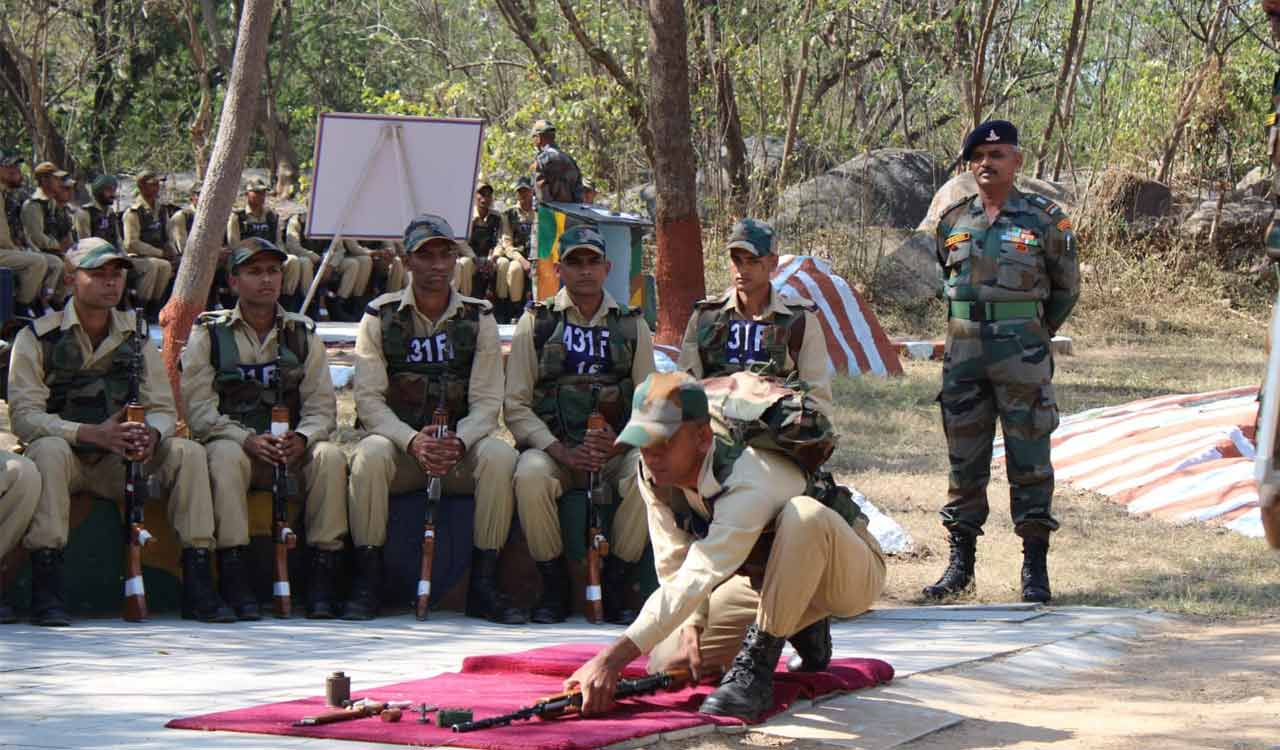 Hyderabad: First batch of Agniveers commence training at Artillery Centre