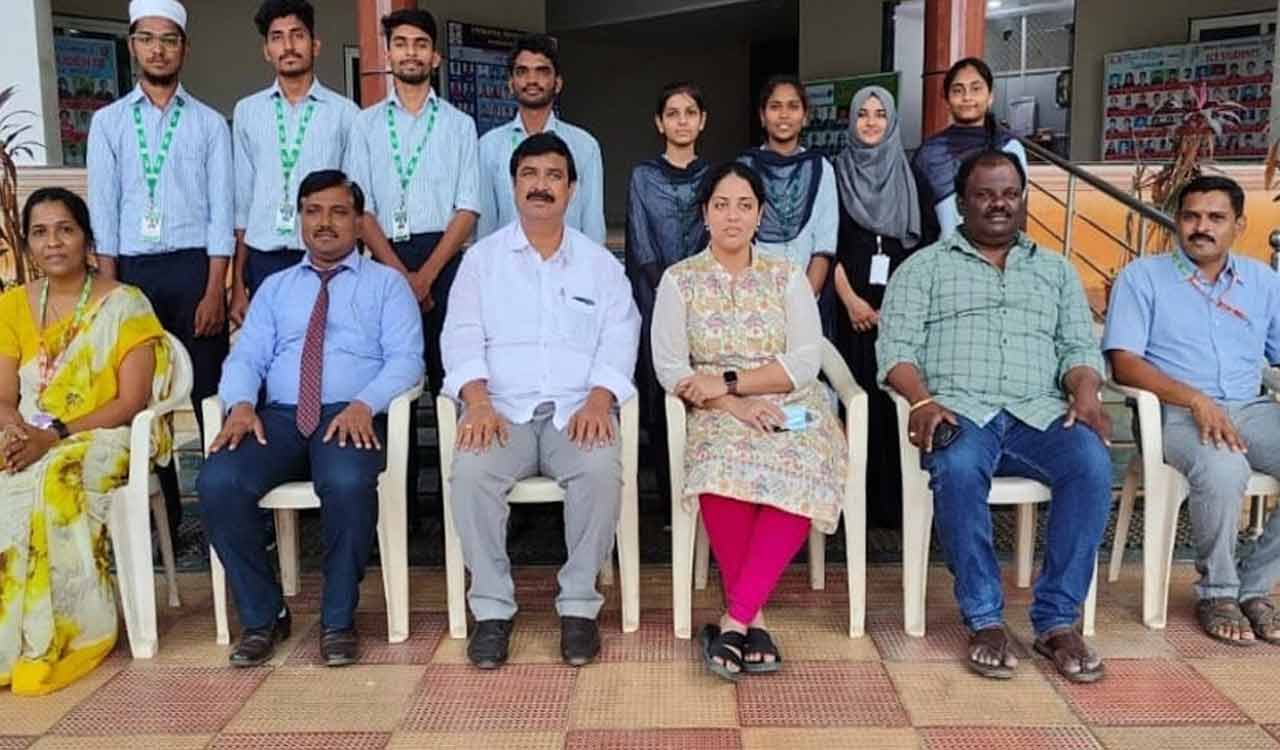 Khammam: Ten students of SBIT get jobs at top MNC