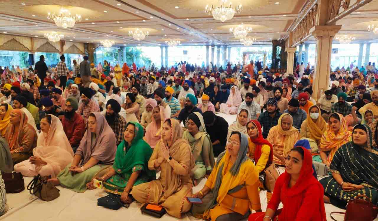 Sikh devotees celebrate Prakash Purab with religious fervour in Hyderabad