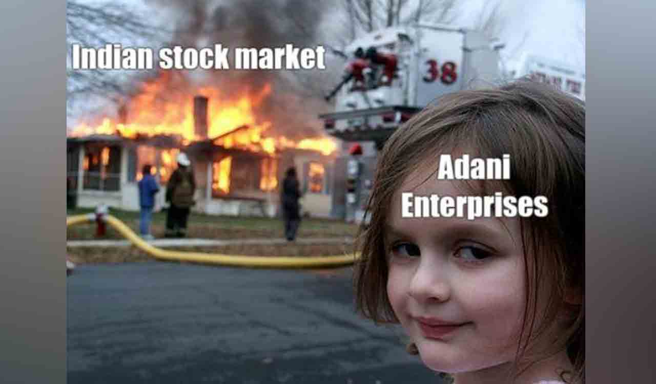 #Stockmarketcrash trends on Twitter as Adani stocks continue to fall after Hindenburg’s report