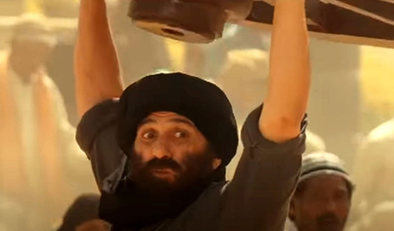 After hand pump, Sunny Deol lifts giant wheel in most-awaited ‘Gadar’ sequel