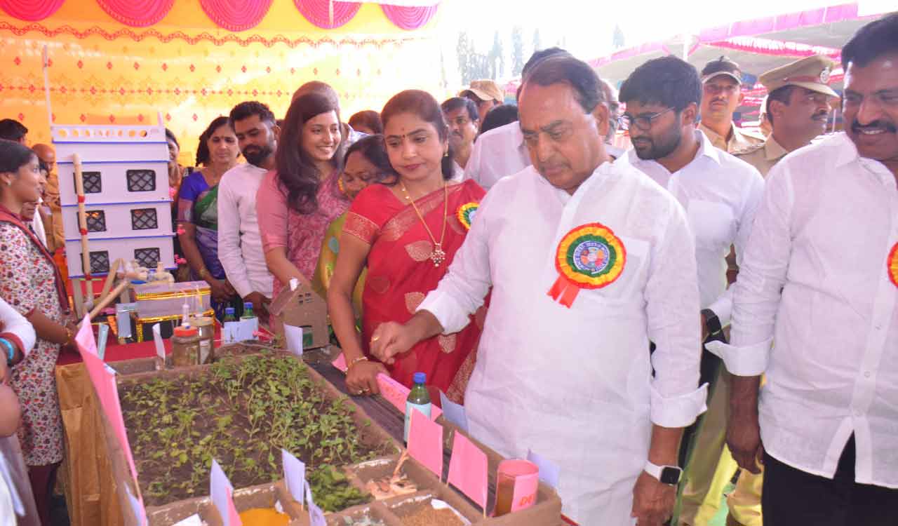 Adilabad: Indrakaran advises tribal students to excel in science, technology