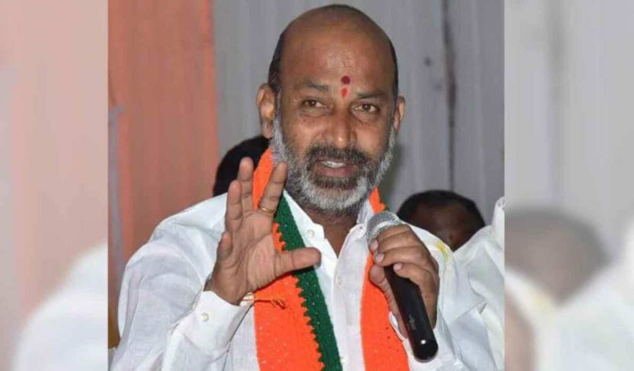 Telangana: Bandi Sanjay demands scrapping of GO 317