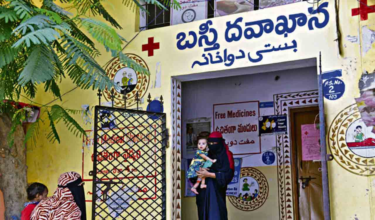 100 more Basthi Dawakhanas to come up in various ULBs in Telangana