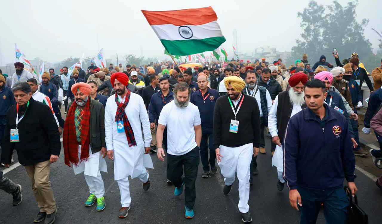 Bharat Jodo Yatra resumes from Punjab’s Doraha 
