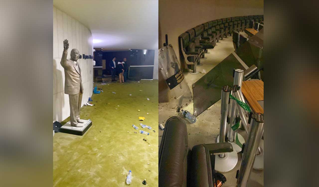 Bolsonaro’s supporters storm Brazil’s SC, Congress, presidential palace