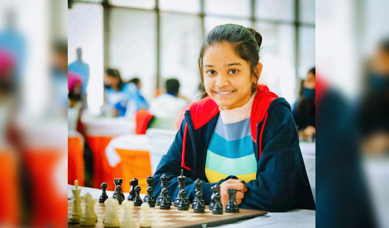 Dakshita wins Brilliant Trophy online junior chess title