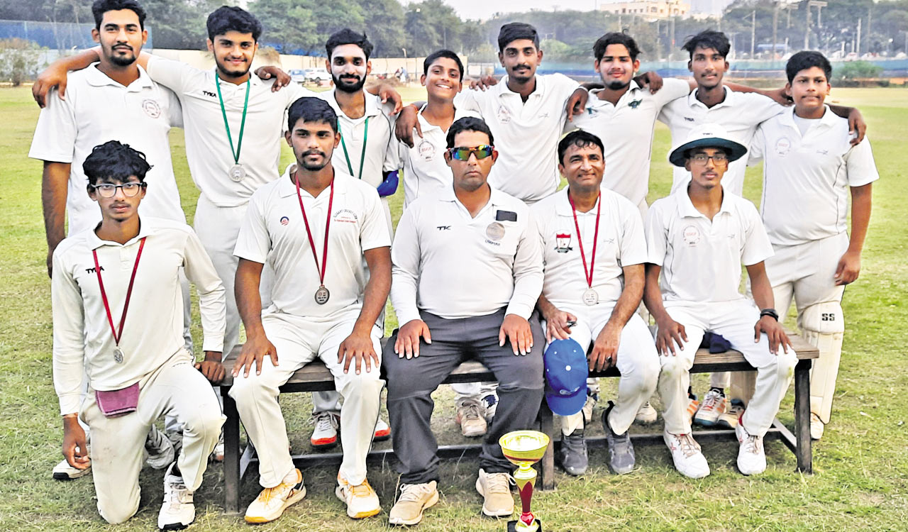 CCOB CA team emerge winners of Pongal Junior Cricket Championship