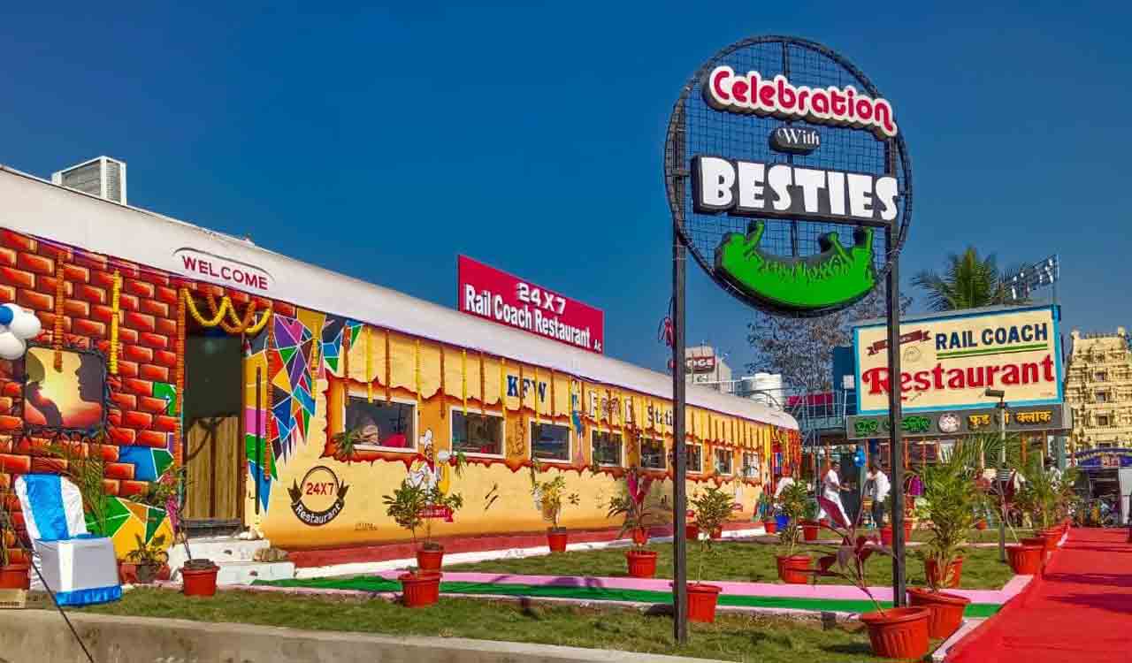 AP: Coach restaurant opened at Vizianagaram railway station