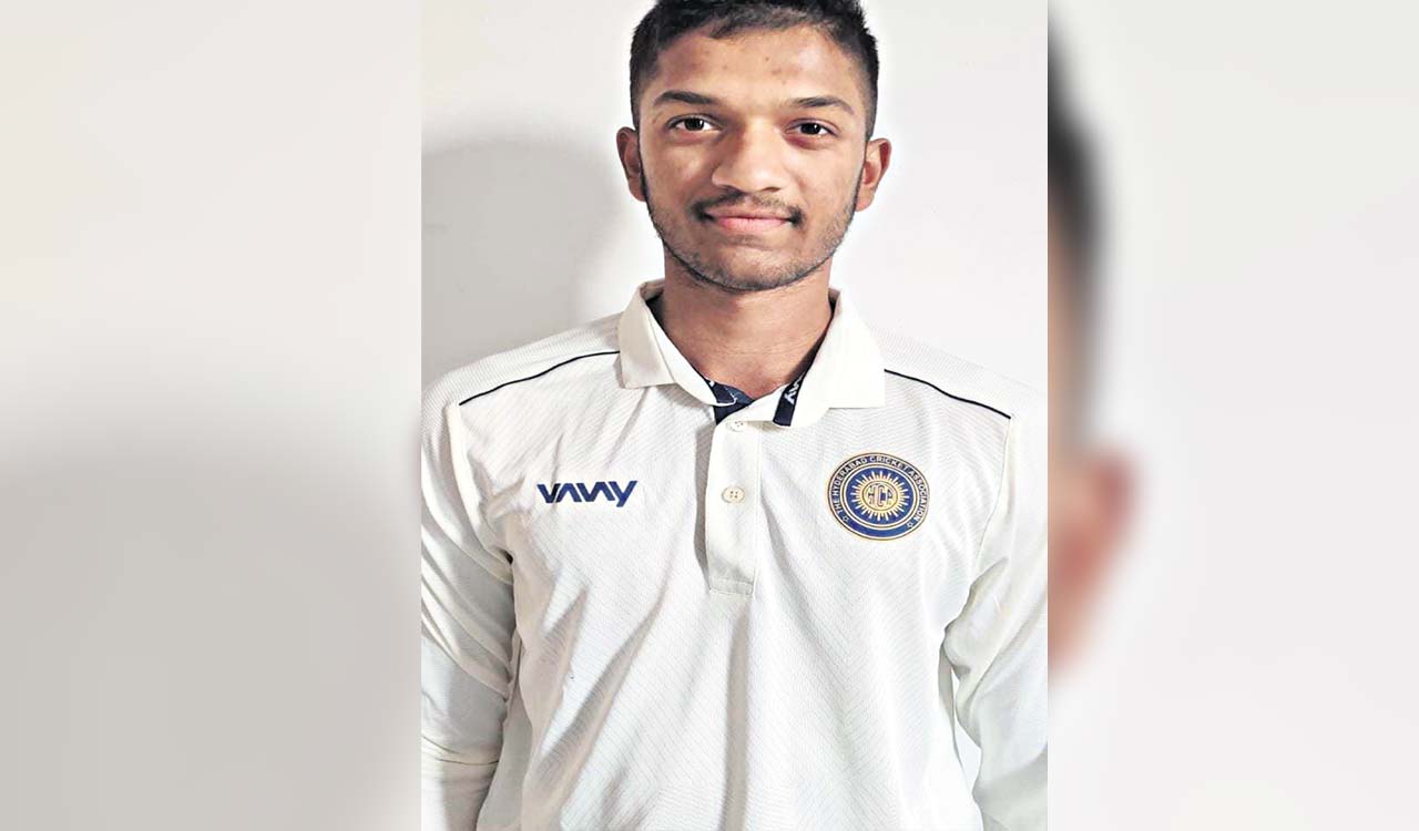 Col CK Nayudu Trophy: Radesh leads Hyderabad charge with unbeaten double ton