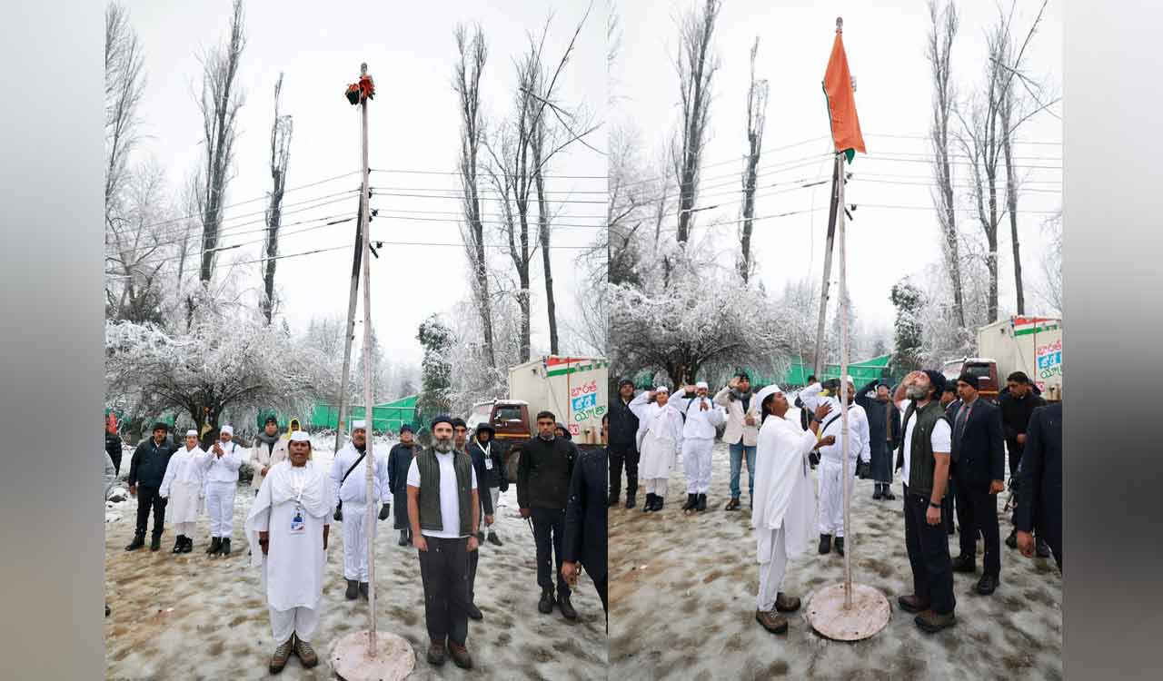 Curtains to come down on Bharat Jodo Yatra with flag unfurling, rally