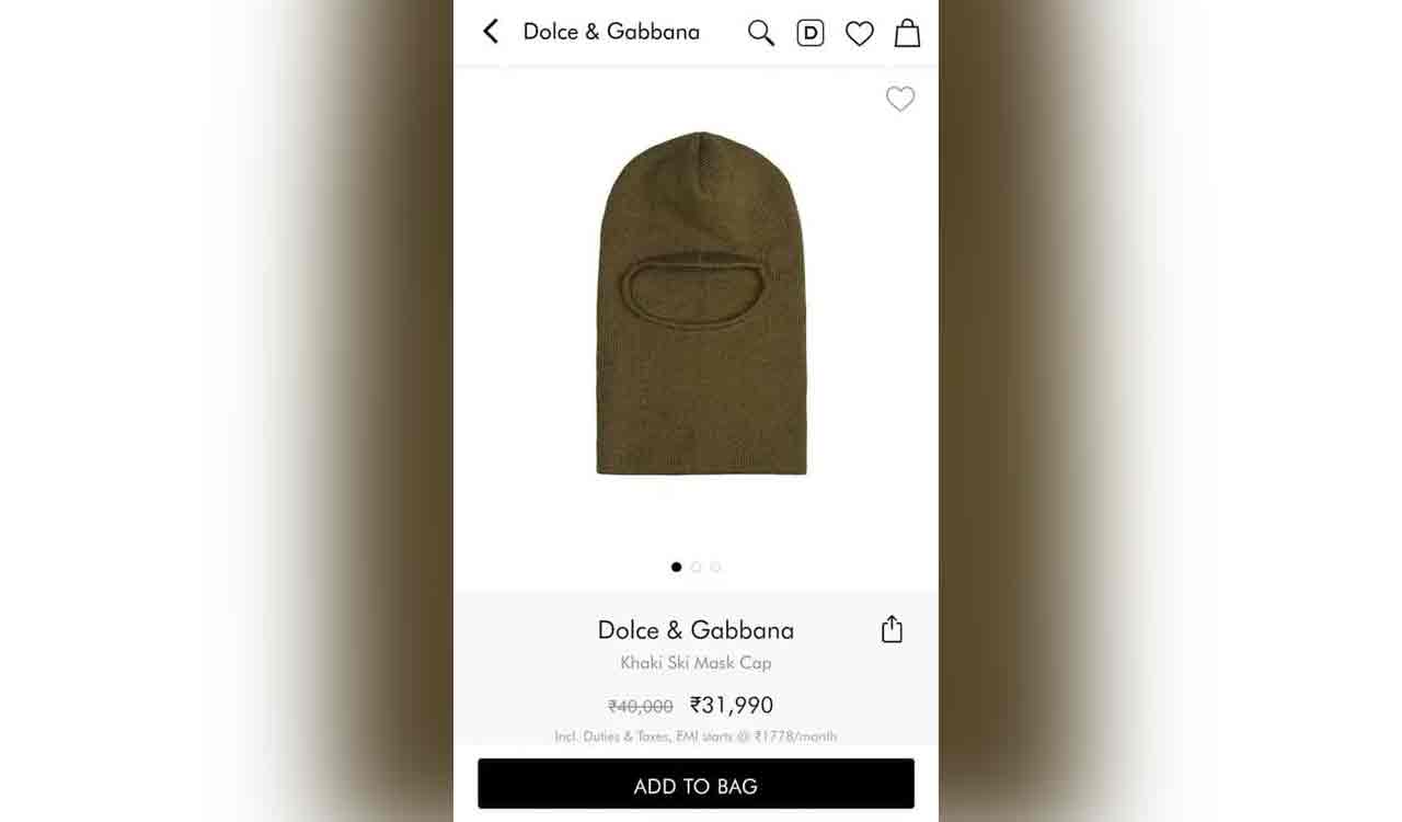 Rs 31,990 worth Dolce & Gabbana cap tickles Twitter users